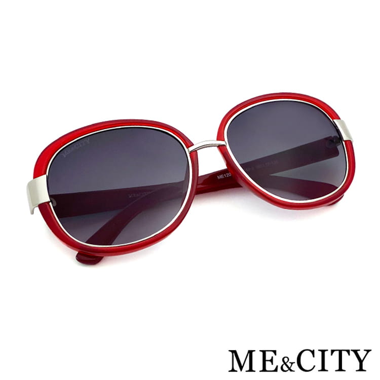 【ME&CITY】 時尚圓框太陽眼鏡 抗UV (ME 120019 E149) 14