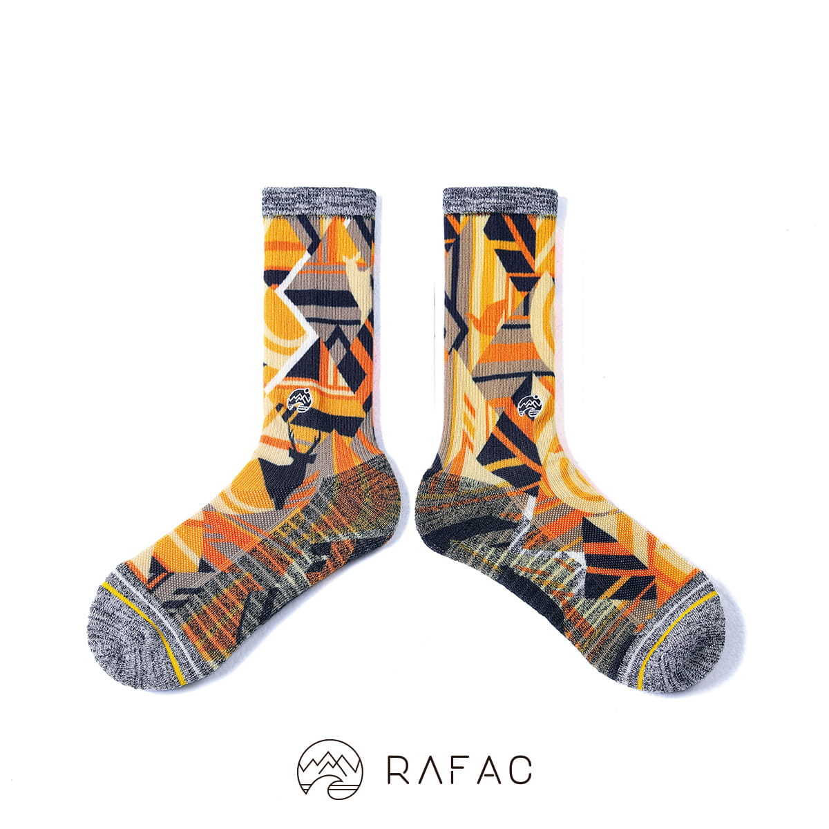 【RAFAC】戶外機能動動襪 - 幾何 0