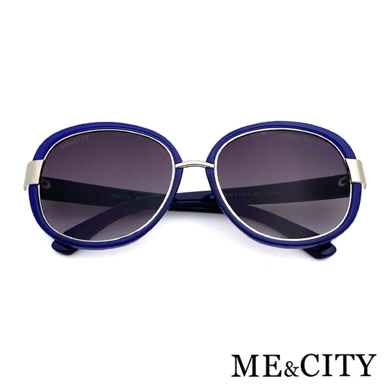 【ME&CITY】 時尚圓框太陽眼鏡 抗UV (ME 120019 F150) 7