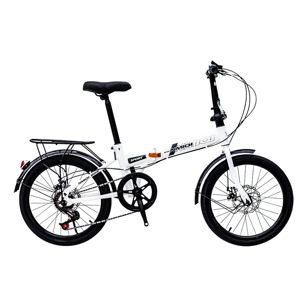 BIKEONE MINI30 20吋7速碟煞折疊車 搭配前後雙碟煞與擋泥板後貨架 0