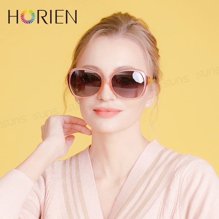【HORIEN】海儷恩 優雅柔美時尚偏光太陽眼鏡 抗UV (HN 1210 D01) 1