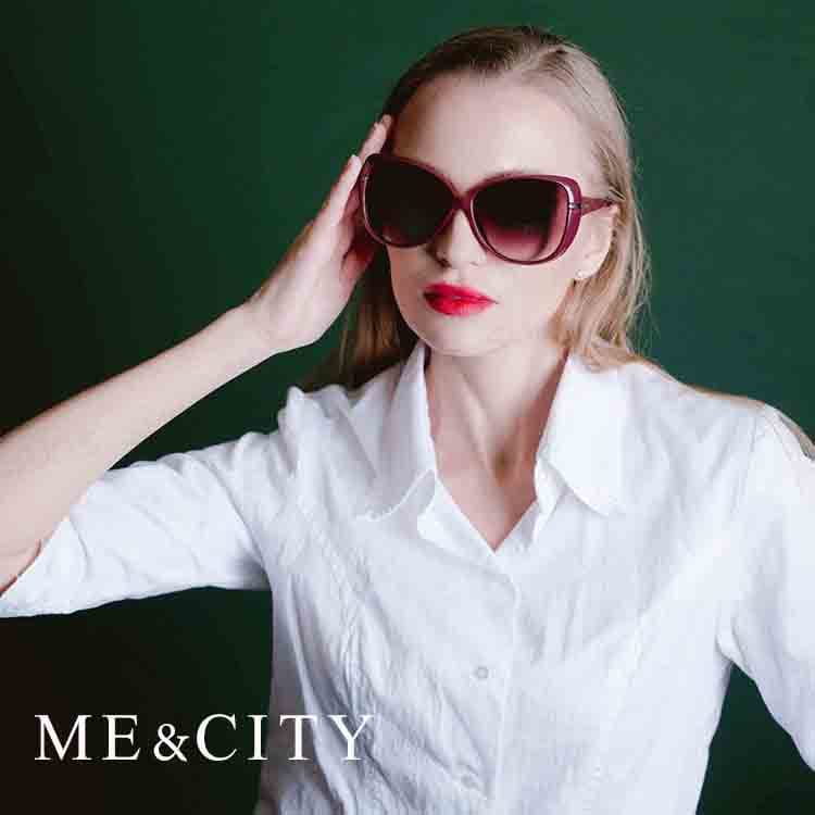 【ME&CITY】 時尚簡約太陽眼鏡 抗UV (ME 120006 E441) 1