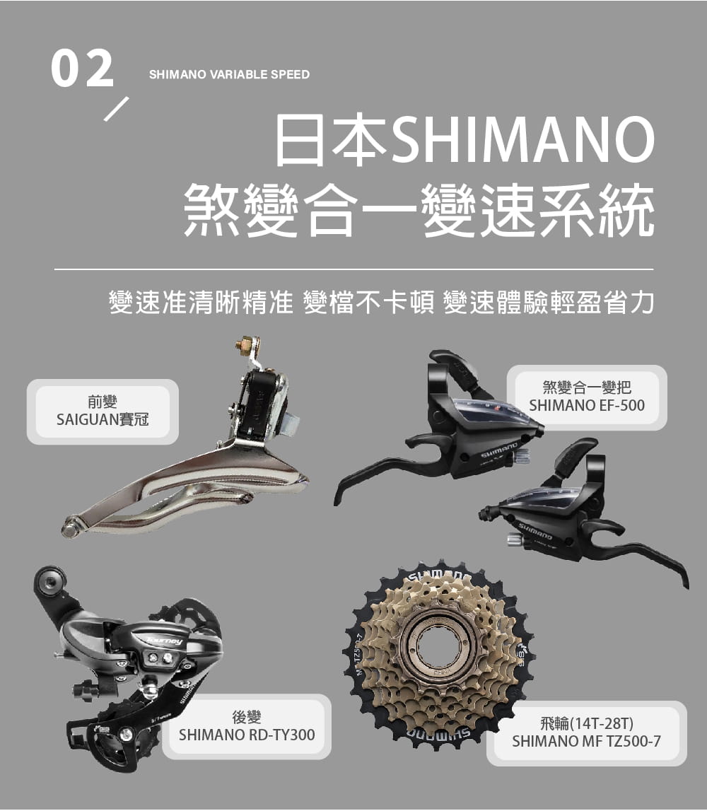 BIKEONE MG14 LITE 20吋21速SHIMANO折疊車 搭載451輪組指撥煞變合一定位 5