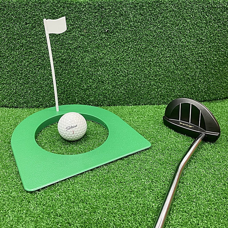 高爾夫簡易球洞 (推桿盤+旗桿) 果嶺推桿練習盤【GF51005】 2