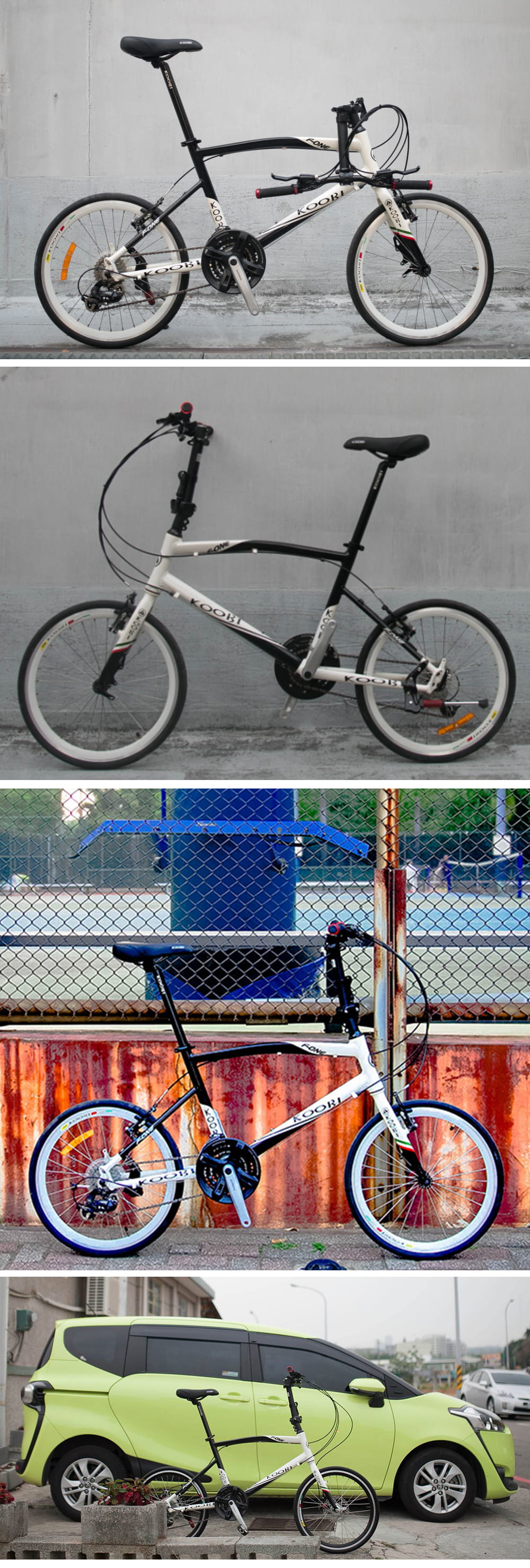 BIKEONE L10 LITE 鋁合金小徑車 SHIMANO 24速套件煞變合一小輪徑設計 6