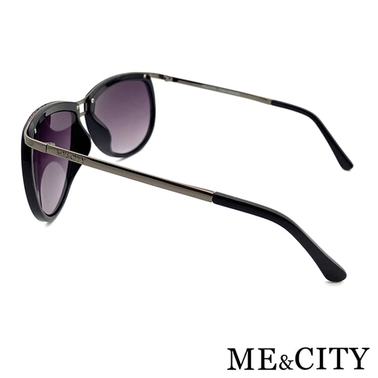 【ME&CITY】 復古時空雙梁太陽眼鏡 抗UV400 (ME 120025 L000) 10