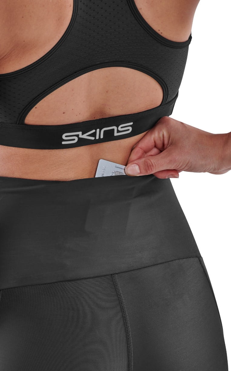 【澳洲SKINS壓縮服飾】澳洲SKINS-3系列訓練級壓縮長褲(女)ST4030108黑色 10
