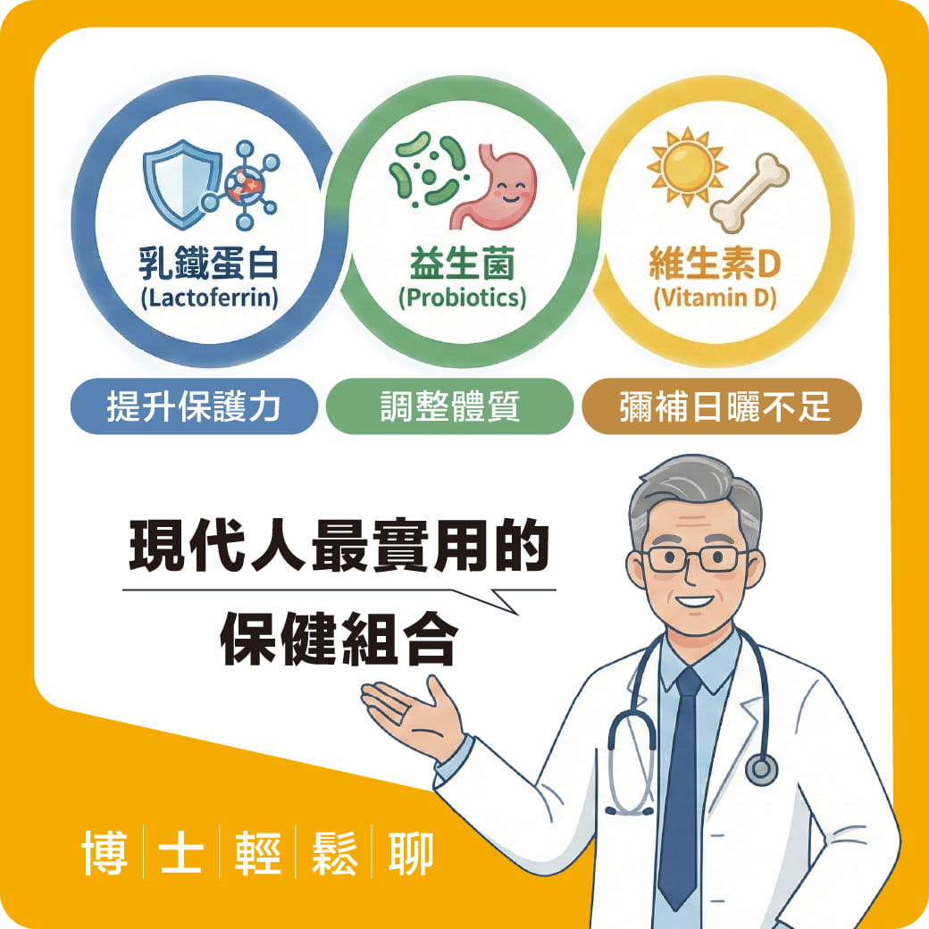 倍而冕益乳鐵益菌 (60粒) 乳鐵蛋白機能保健品 3