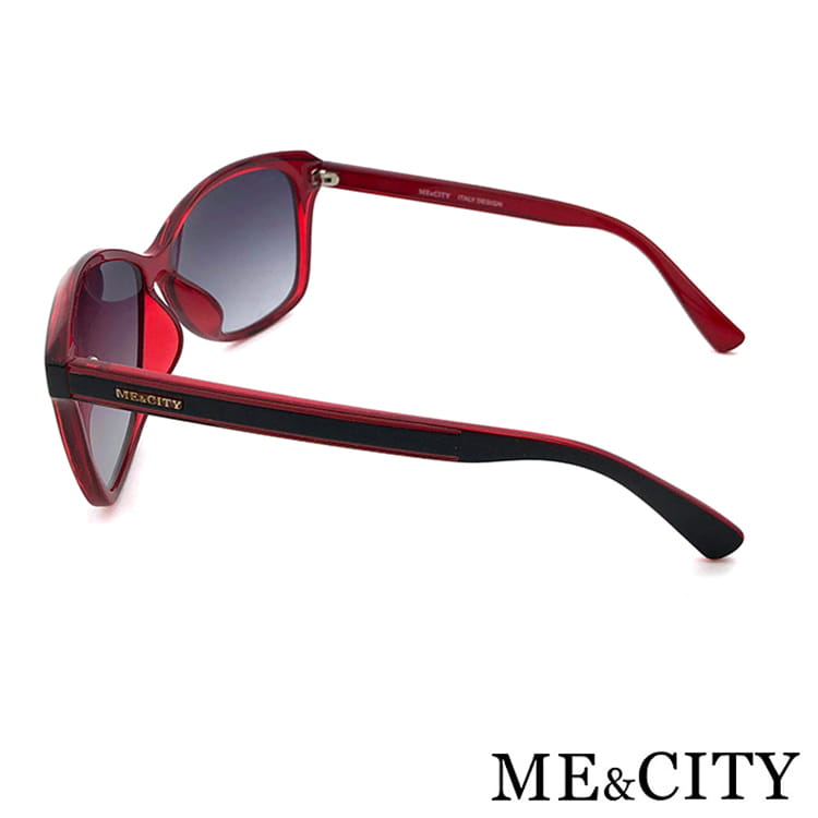 【ME&CITY】 極簡約雙色時尚太陽眼鏡 抗UV (ME120024 J021) 15