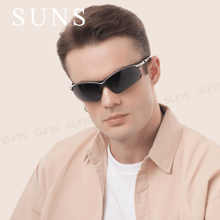 【suns】戶外偏光墨鏡 流線型/防眩光/防滑/抗UV紫外線 S836 2