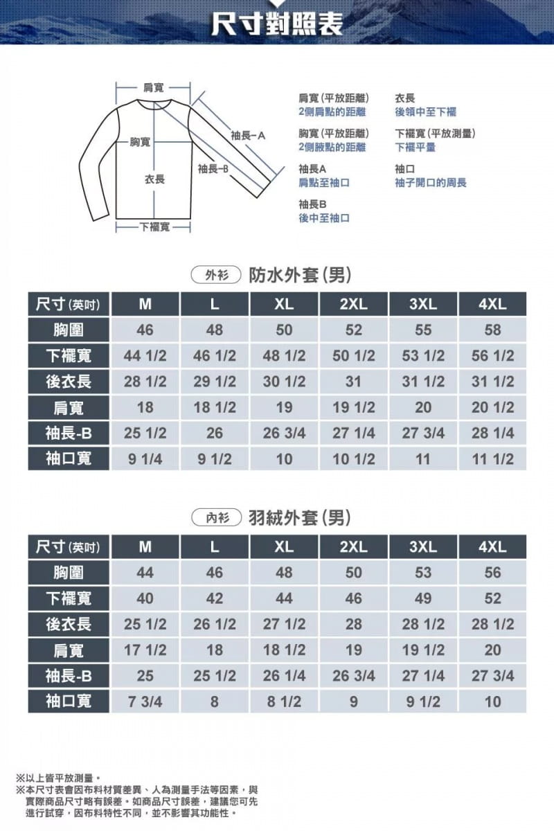 ATUNAS 歐都納 男款防水2IN1+羽絨兩件式外套A1GA2533M / 2色 8
