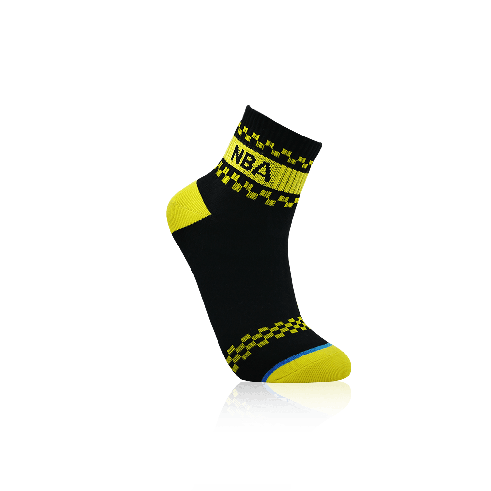 【NBA】襪子 平版襪 短襪 經典緹花短襪 8