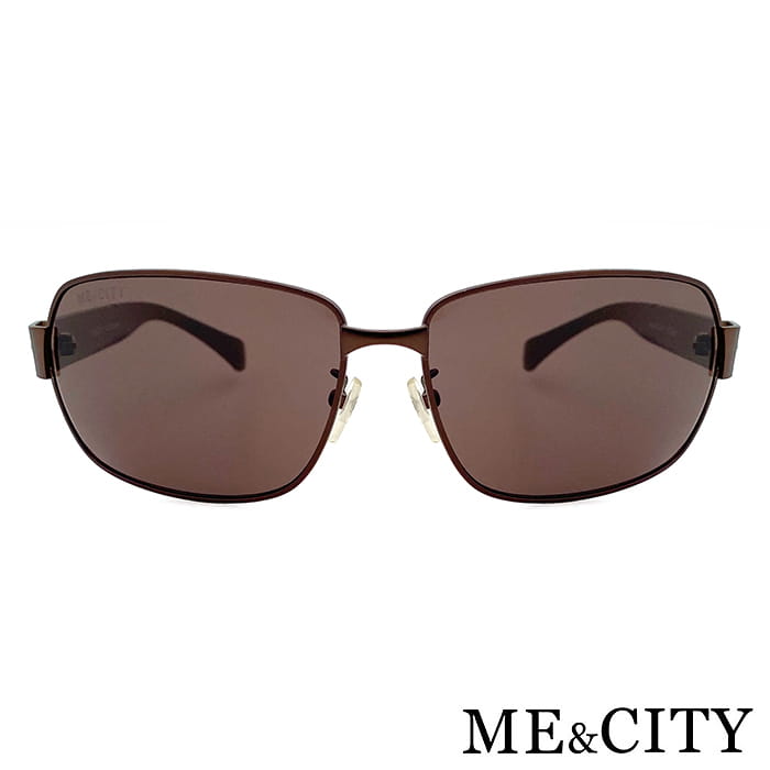 【ME&CITY】 義式紳士質感方框太陽眼鏡 抗UV (ME 110013 J620) 3