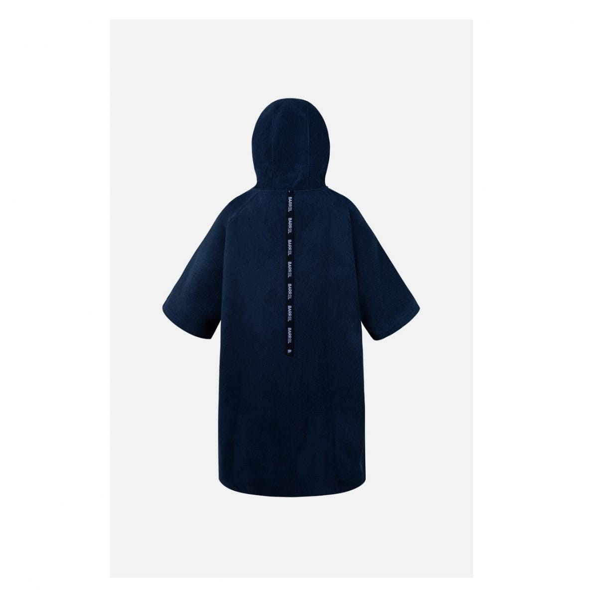 【BARREL】BASIC ZIP-UP PONCHO TOWEL 單色毛巾衣 #NAVY 5