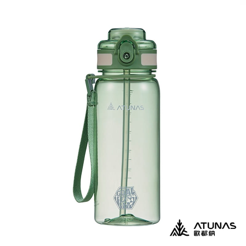 登山屋【足球賽】好GOAL力吸管運動瓶780ml(A6KT2601N果綠) 0