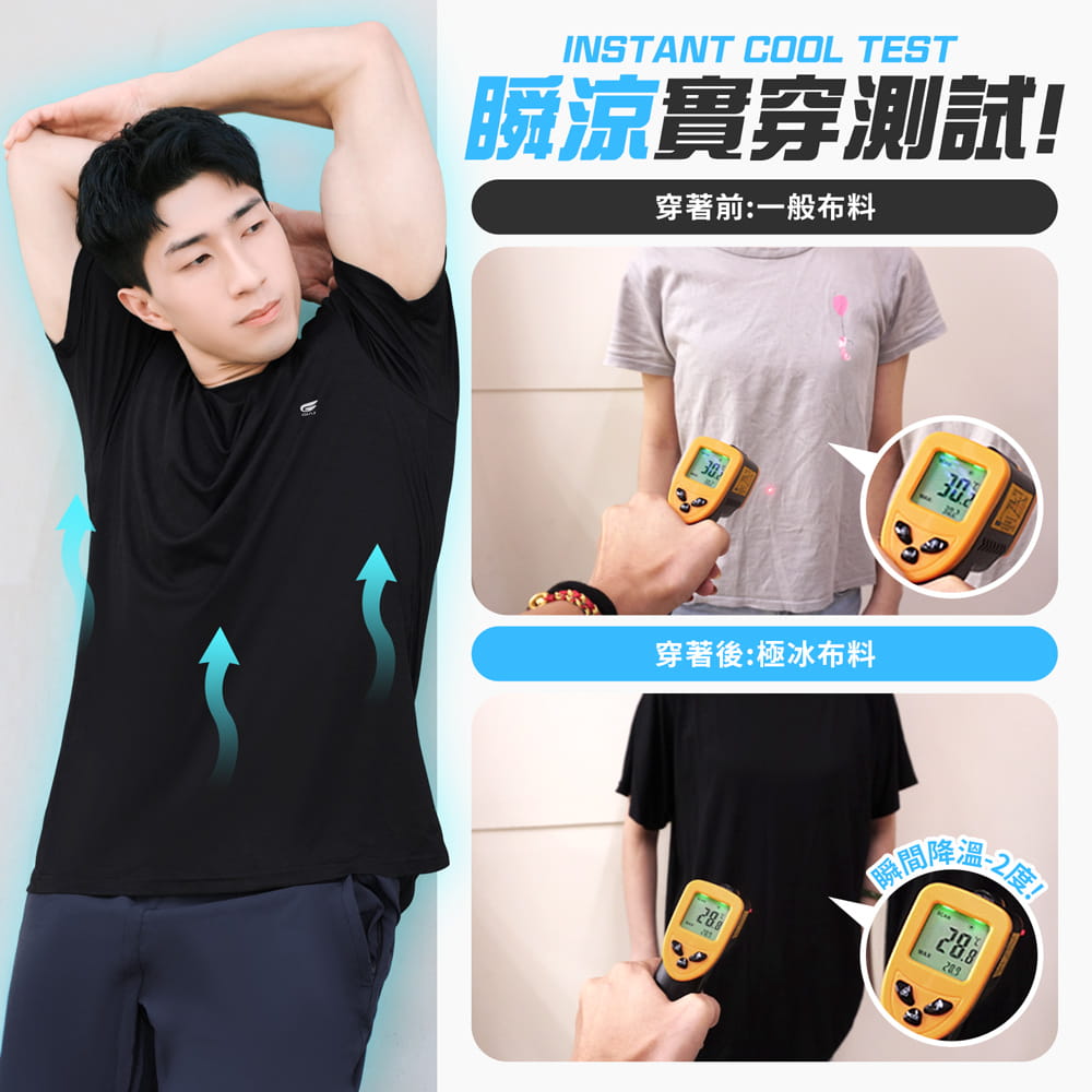 【GIAT】台灣製舒涼防曬速乾短袖上衣(男款/女款) 2