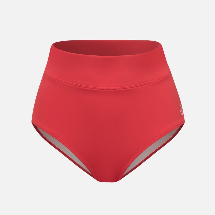 【BARREL】悠閒女款泳褲 #SOFT RED 3