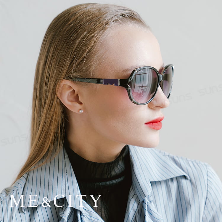 【ME&CITY】 歐美時尚簡約太陽眼鏡 UV (ME 1204 L01) 2