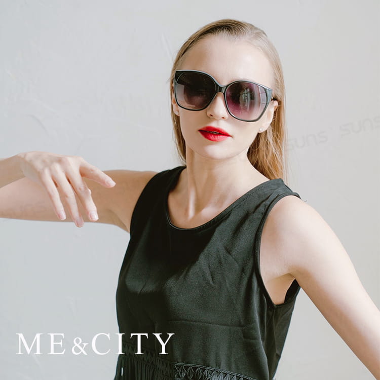 【ME&CITY】摩登時尚偏光漸層款太陽眼鏡 抗UV(ME 120023 F102) 5