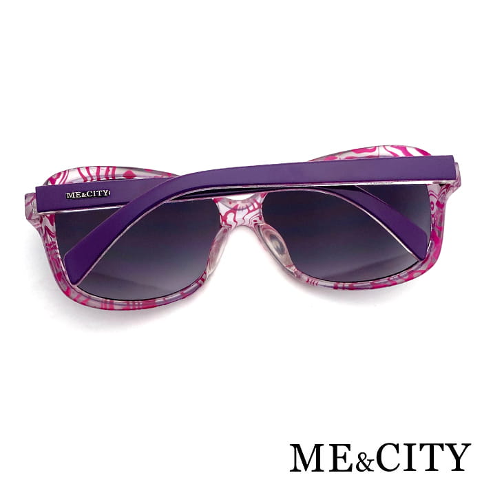 【ME&CITY】 皇室風格紋路簡約太陽眼鏡 抗UV (ME 120001 H432) 8