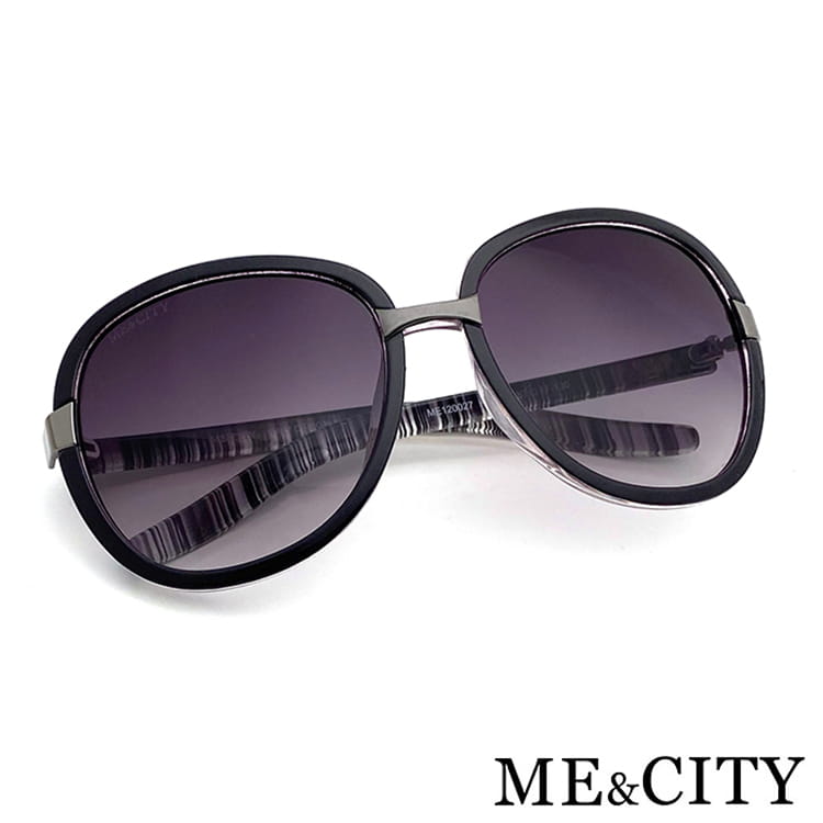 【ME&CITY】 摩登時代大圓框太陽眼鏡 抗UV (ME 120027 L000) 11