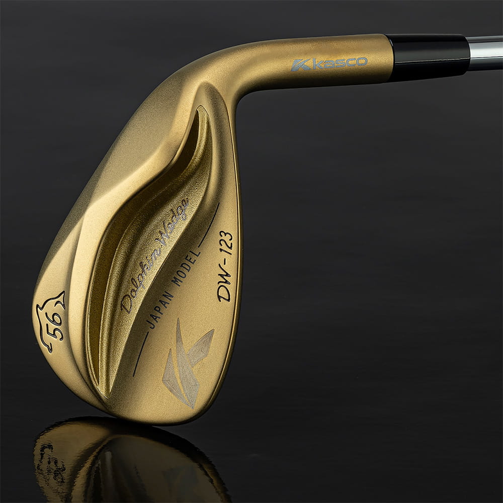 【CAIYI 凱溢】Kasco DW-123 金色閃亮海豚楔形挖起桿 新發行 5