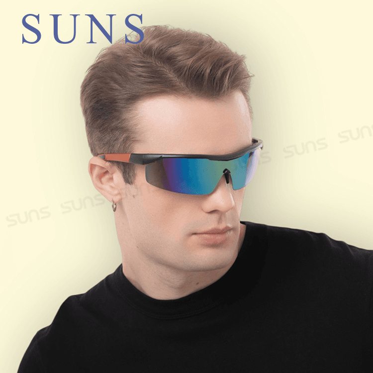 【suns】包覆式運動偏光太陽眼鏡 路跑/單車/自行車 抗UV400 S847 3