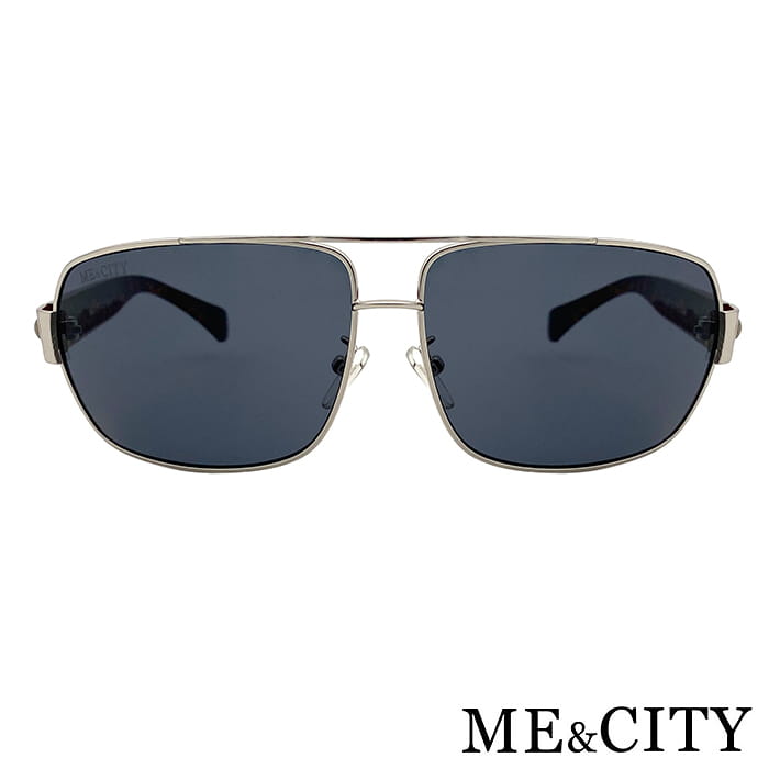 【ME&CITY】 時尚飛行員方框太陽眼鏡 抗UV (ME 110012 B611) 3