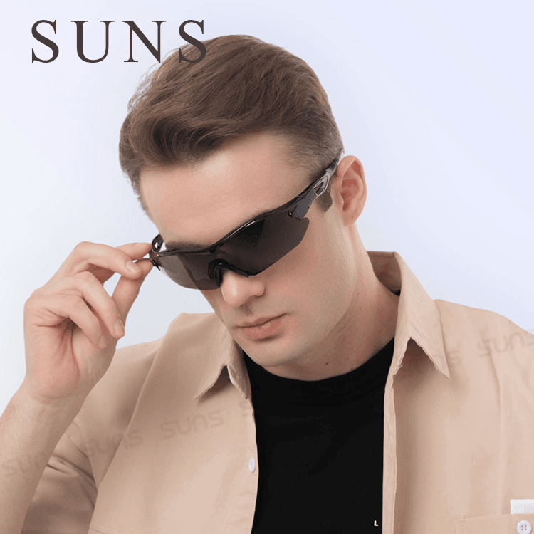 【suns】戶外偏光墨鏡 流線型REVO電鍍/防眩光/防滑/抗UV紫外線 S203 2