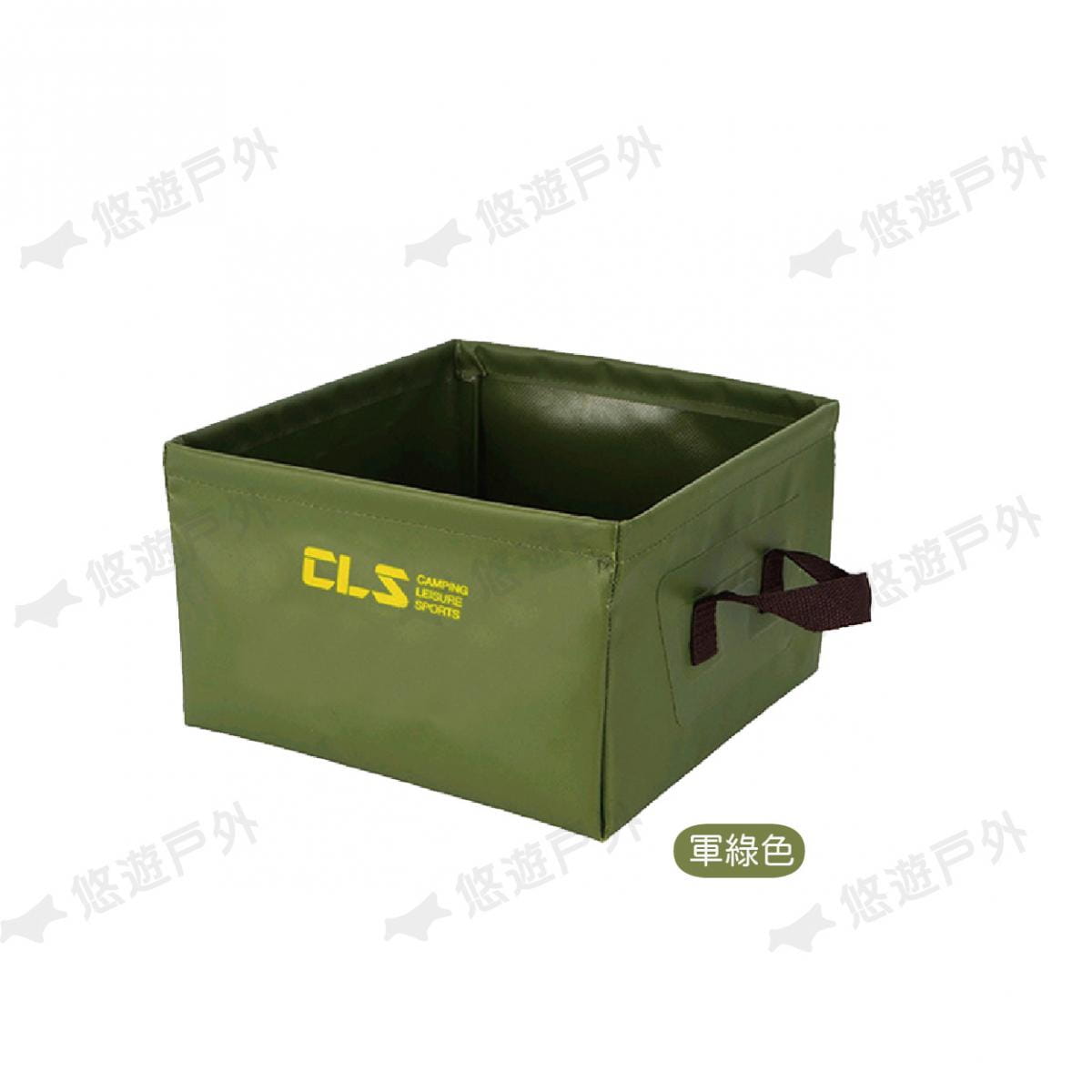 【CLS】韓國 戶外 多功能 方形折疊水桶 儲水盆 水袋 五色可選 13L 應急儲水 環保防水材質 3