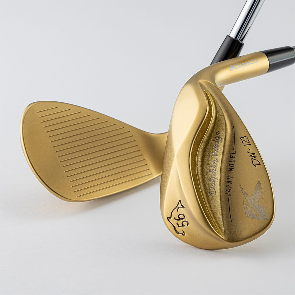 【CAIYI 凱溢】Kasco DW-123 金色閃亮海豚楔形挖起桿 新發行 0