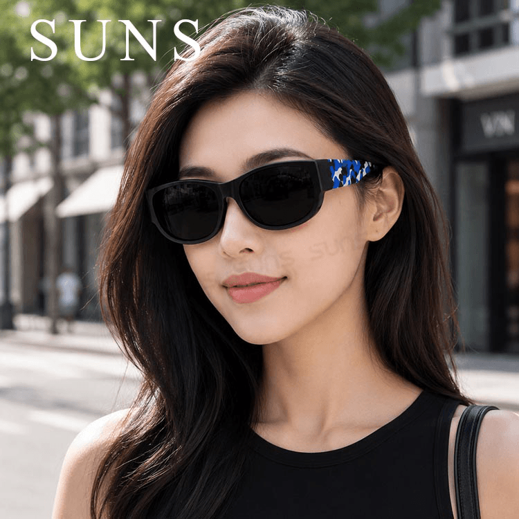 【suns】MIT偏光太陽眼鏡 迷彩藍 抗UV400 (可套鏡) 2