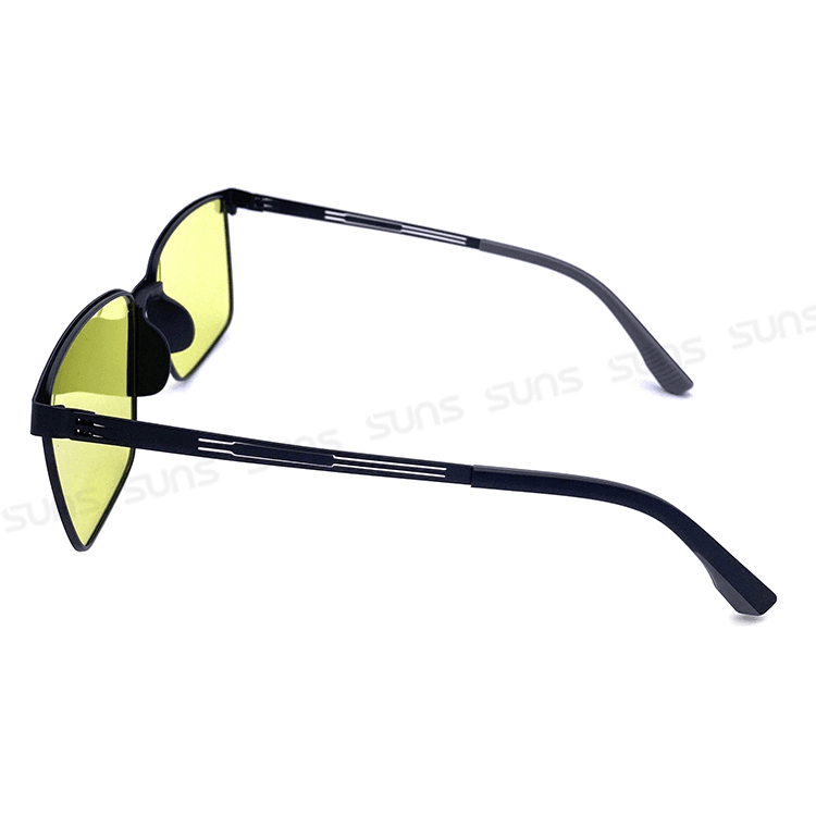 【suns】日夜兩用變色偏光太陽眼鏡 薄鋼眉型墨鏡 抗UV 【7359】 8