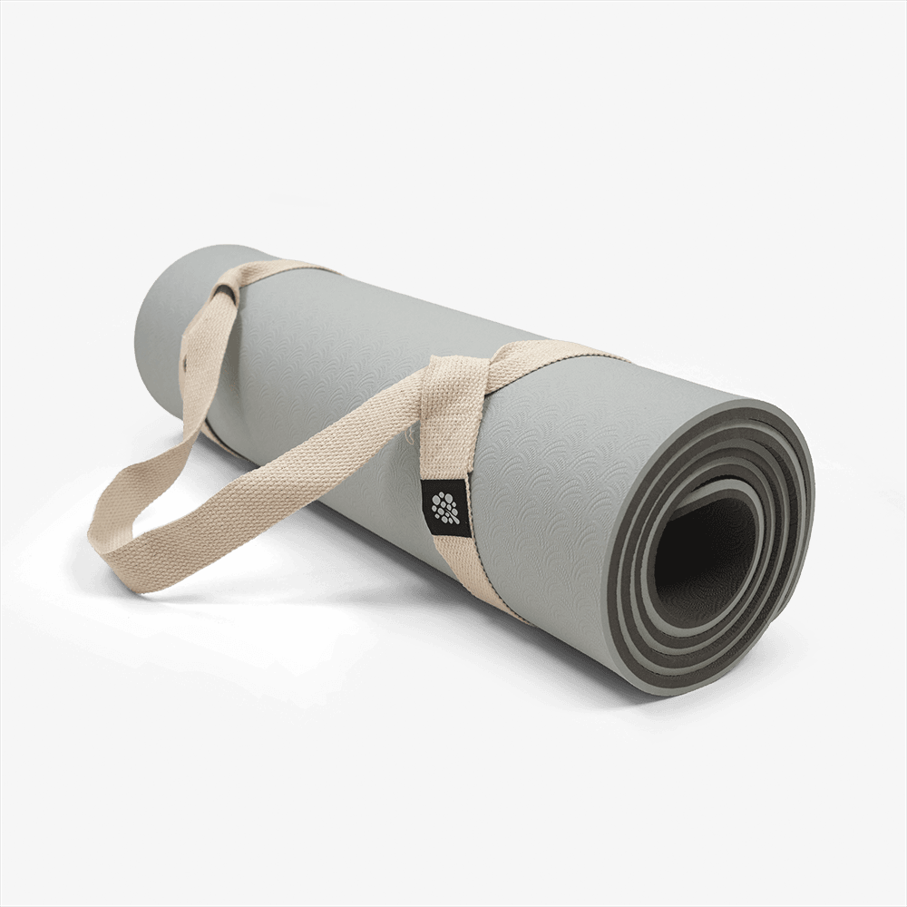 【QMAT】10MM瑜珈墊 (附2合1瑜珈繩揹帶及收納拉鍊袋) 7