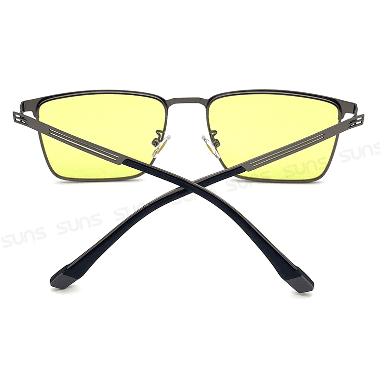 【suns】日夜兩用變色偏光太陽眼鏡 彈力眉型框偏光鏡 抗UV 【7753】 9