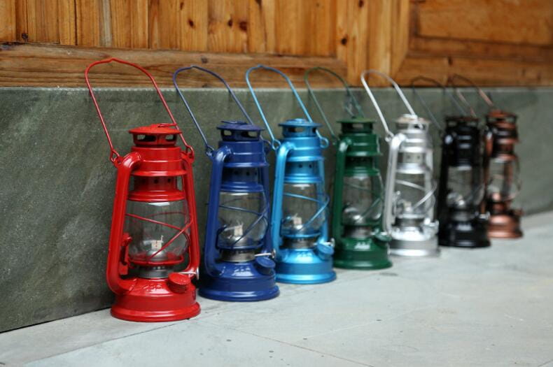 地中海風格復古裝飾燈野營燈掛燈(7色) 0