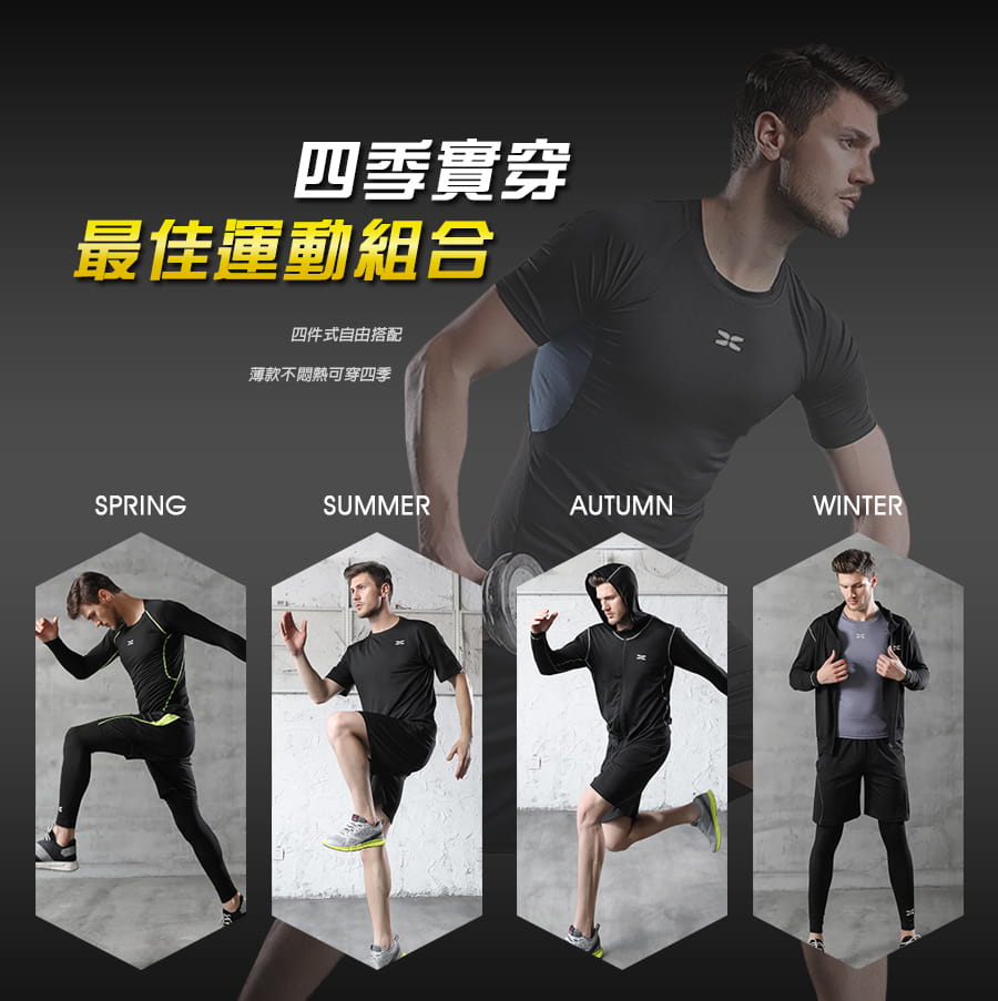 【Un-Sport高機能】二組入-男專業瞬間吸排運動短褲（健身/路跑/籃球） 6