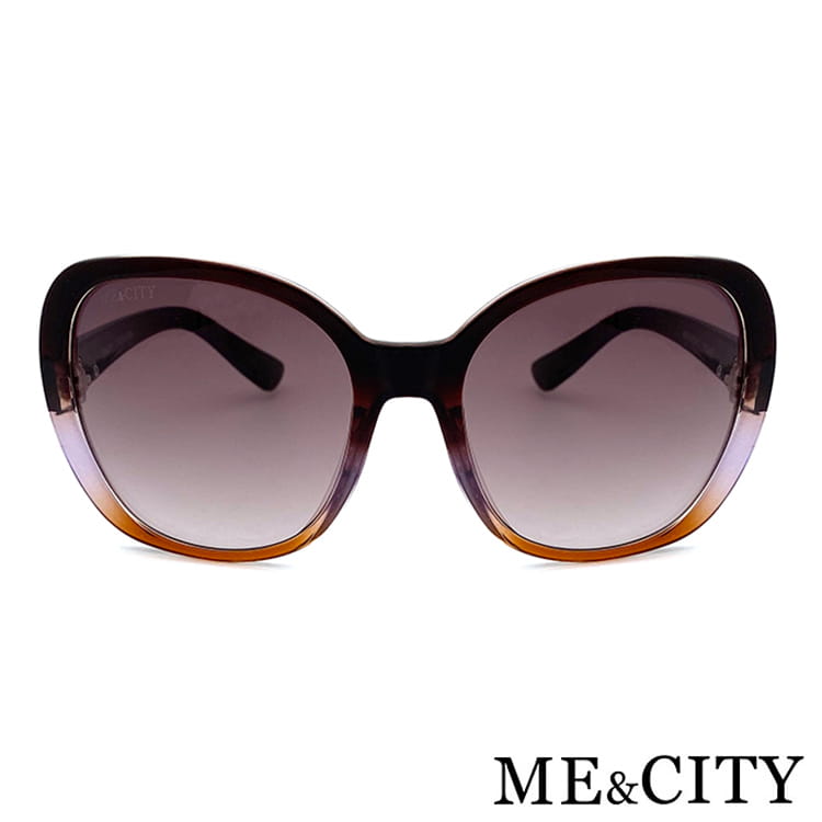 【ME&CITY】 甜美蝴蝶結雙色鑽太陽眼鏡 抗UV (ME 120028 J121) 9
