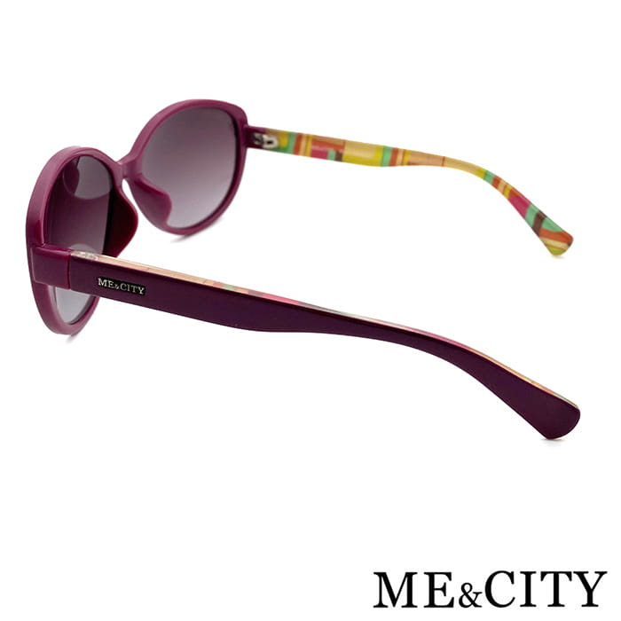 【ME&CITY】 歐美格紋時尚太陽眼鏡 抗UV (ME 120003 E433) 6