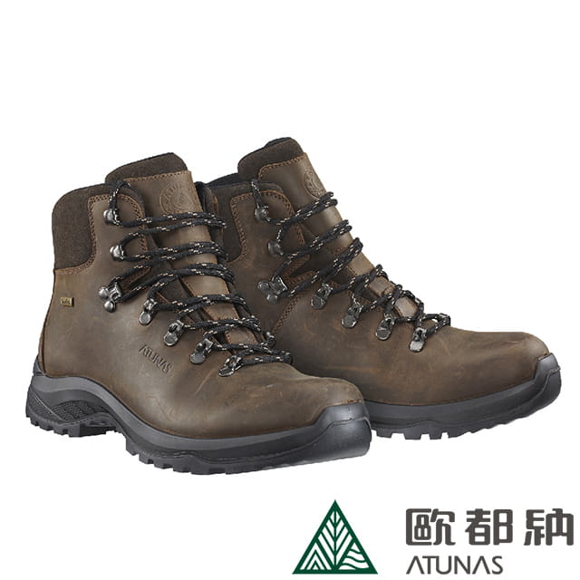 (登山屋)ATUNAS歐都納男款專業全皮登山鞋/防水鞋(A1GCBB08M棕) 0