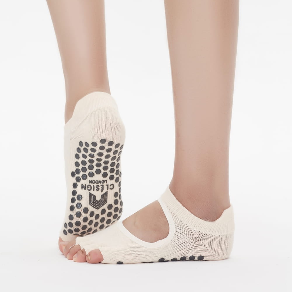 【Clesign】Toe Grip Socks 瑜珈露趾襪 2