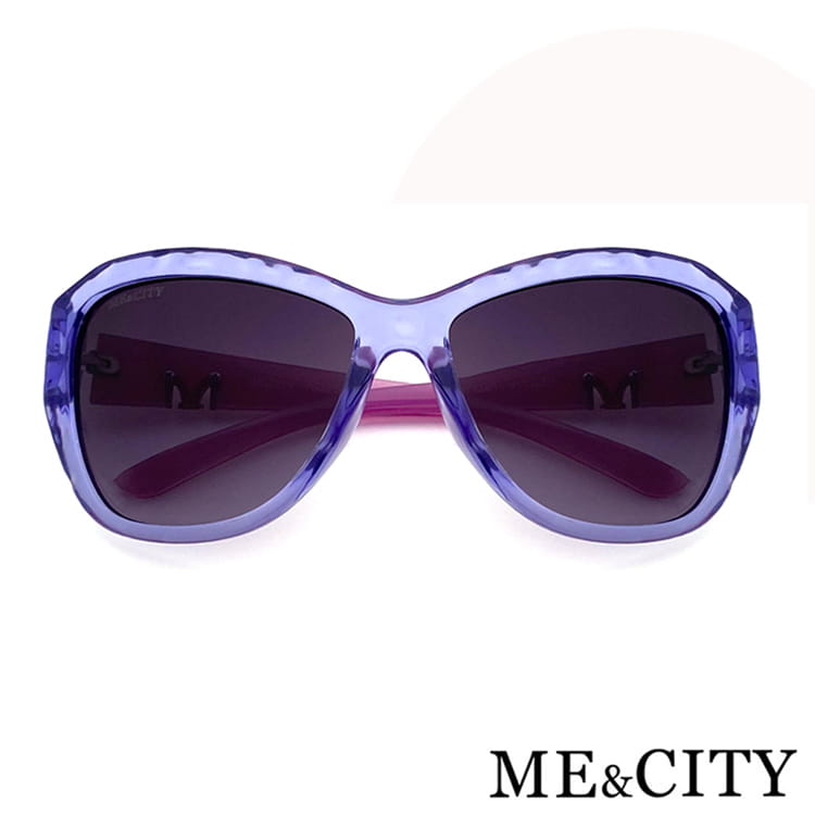 【ME&CITY】 迷情優雅歐美大框太陽眼鏡 抗UV(ME 1207 H01) 4