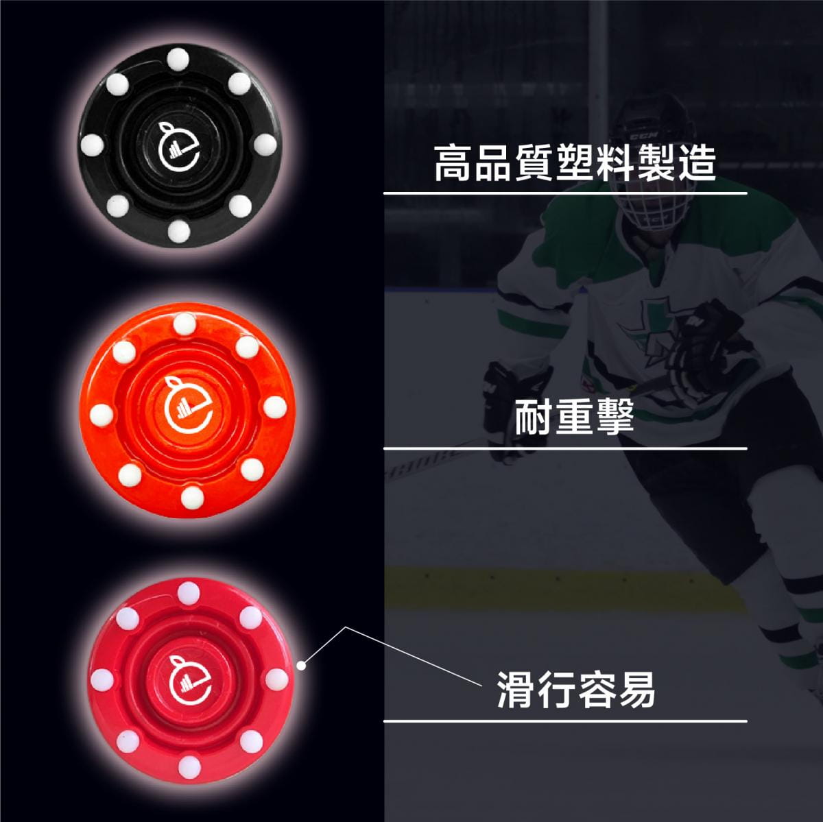 【NORDITION】陸上曲棍球- 八點 ◆ 台灣製 滑輪 滑冰 冰球 inline 球餅 NHL直排輪 曲棍球餅 體育 5