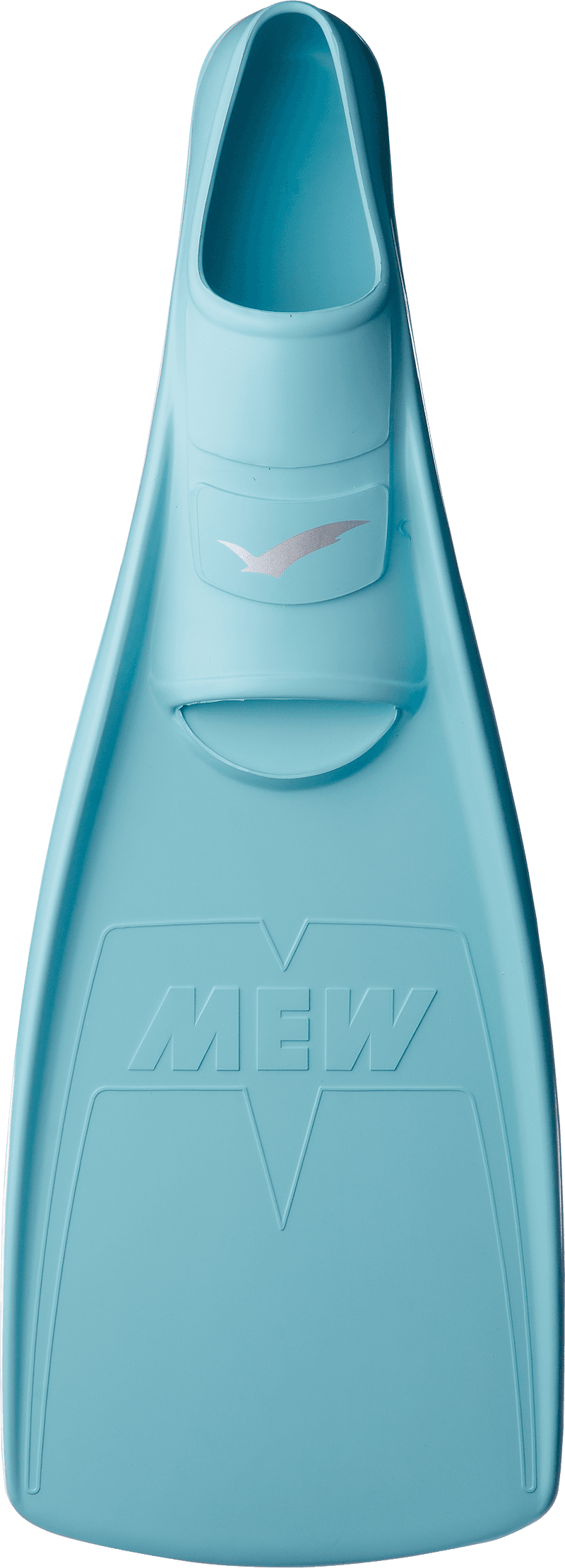 【Gull】 Made in Japan 全新套腳式蛙鞋 mew  M 淺葱藍 0