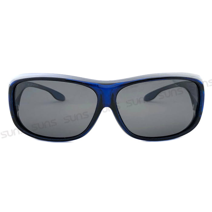 【suns】深寶藍偏光太陽眼鏡  抗UV400 (可套鏡) 4