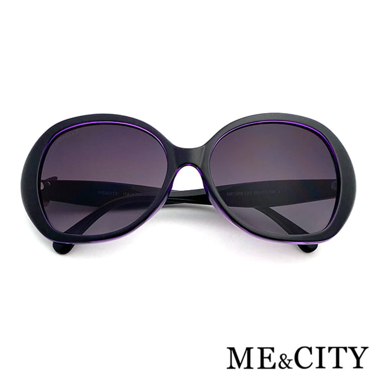 【ME&CITY】 歐美質感蝶飾太陽眼鏡 抗UV(ME 1206 L01) 17