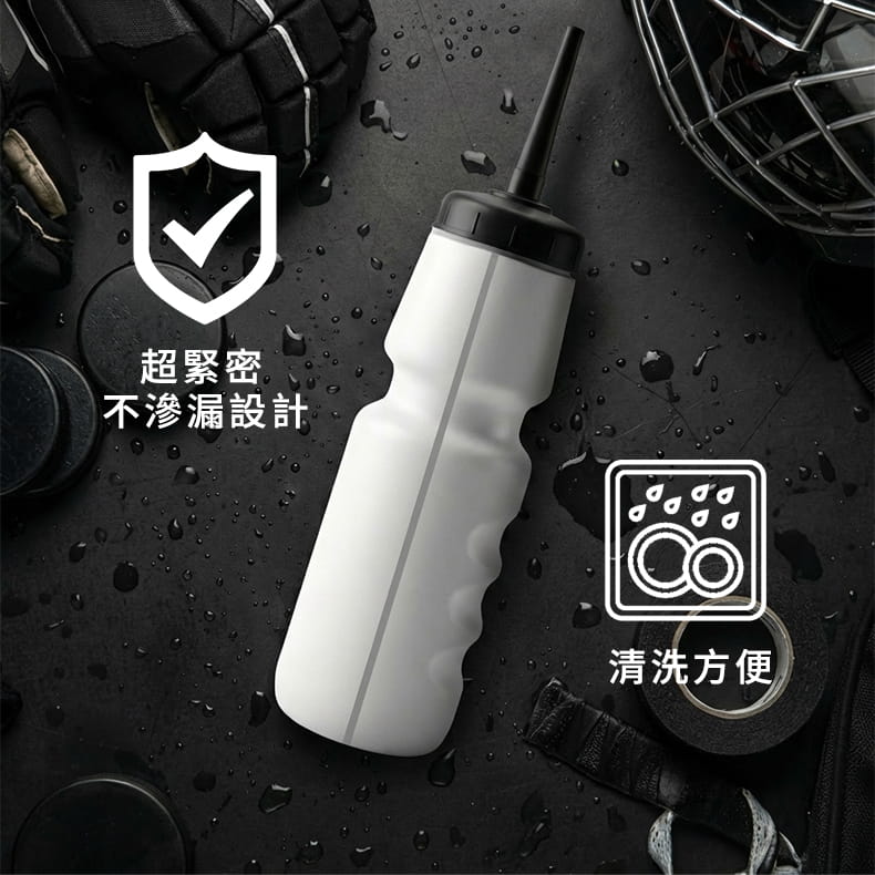 曲棍球 長吸管水壺 1000CC ◆ 台灣製 長嘴水壺 適用曲棍球 空手道 外銷品質 運動水瓶 5