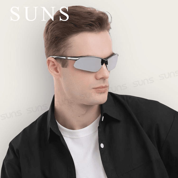 【suns】戶外偏光墨鏡 流線型/防眩光/防滑/抗UV紫外線 S836 1