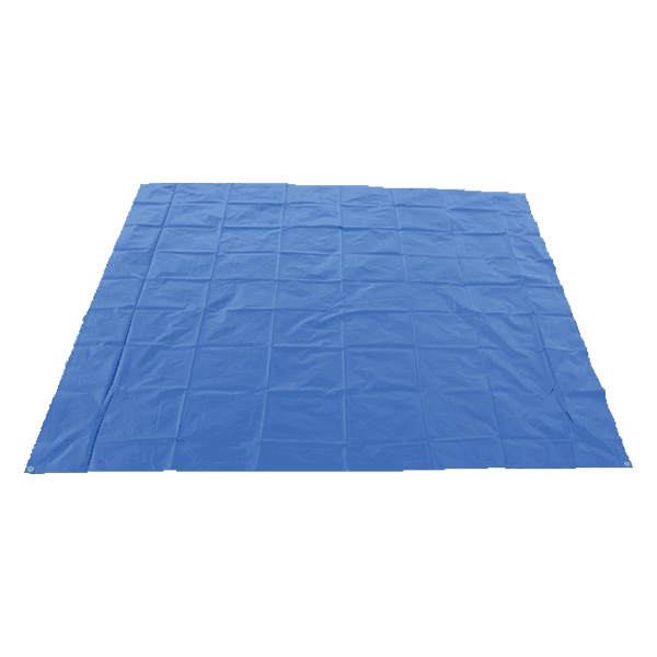 【Camp Plus】【CAMP PLUS】PVC地墊 藍色地布_300x300_含大網袋 (悠遊戶外) 0