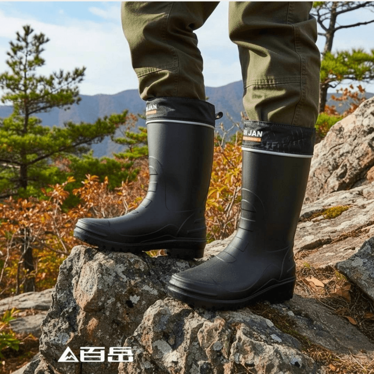 DI JAN中筒雨靴-黑 11